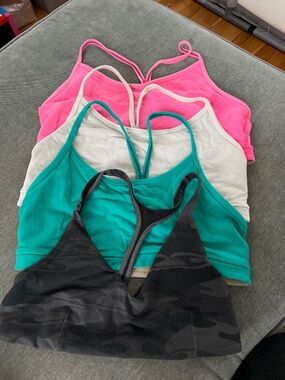 Lot of 4 Lululemon bras